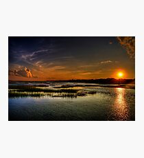 Approaching Sunset Photographic Print