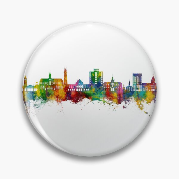 Item preview, Georgetown Guyana Skyline designed and sold by ArtPrints.