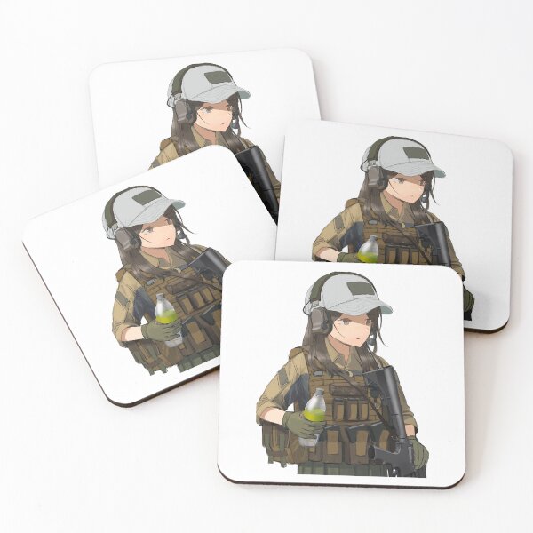 Aperçu de l'œuvre Affiche rétro Fans d'art militaire Anime Cute Gun Special War Into Success créée et vendue par MollySpielvogel.