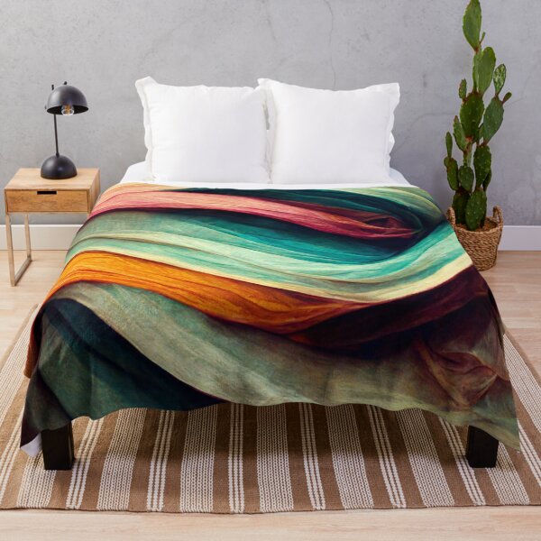Item preview, Close Up View Of a Multicolored Fabric designed and sold by DesignAtYO.