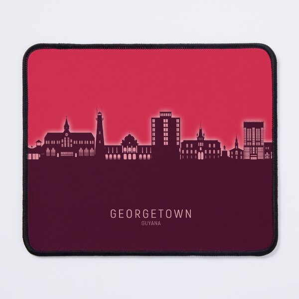 Item preview, Georgetown Guyana Skyline designed and sold by ArtPrints.