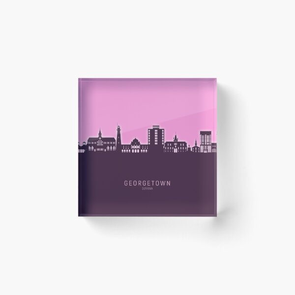 Item preview, Georgetown Guyana Skyline designed and sold by ArtPrints.