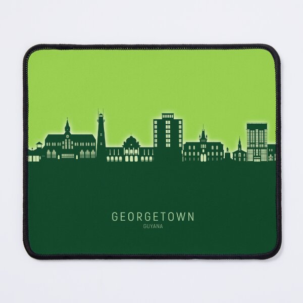 Item preview, Georgetown Guyana Skyline designed and sold by ArtPrints.