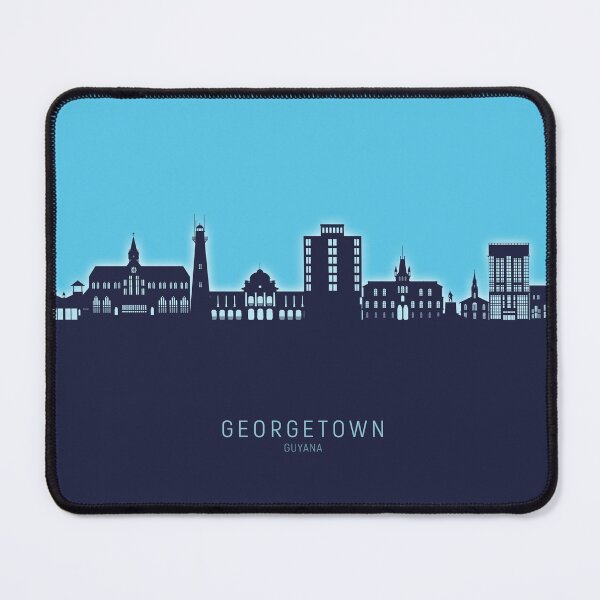 Item preview, Georgetown Guyana Skyline designed and sold by ArtPrints.
