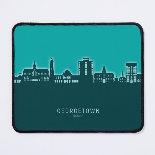Item preview, Georgetown Guyana Skyline designed and sold by ArtPrints.