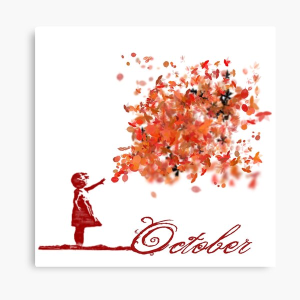 u2 october Canvas Print