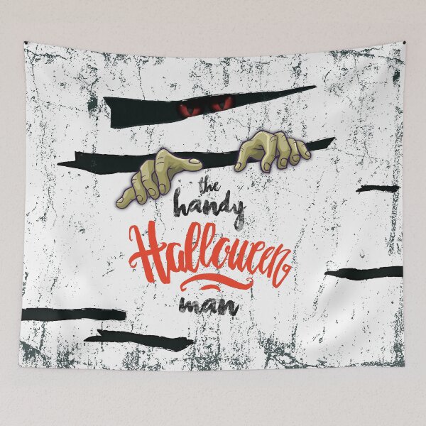 Item preview, The Handy Halloween Man designed and sold by chillaxcats.