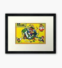 Super Mario World Print Framed Print