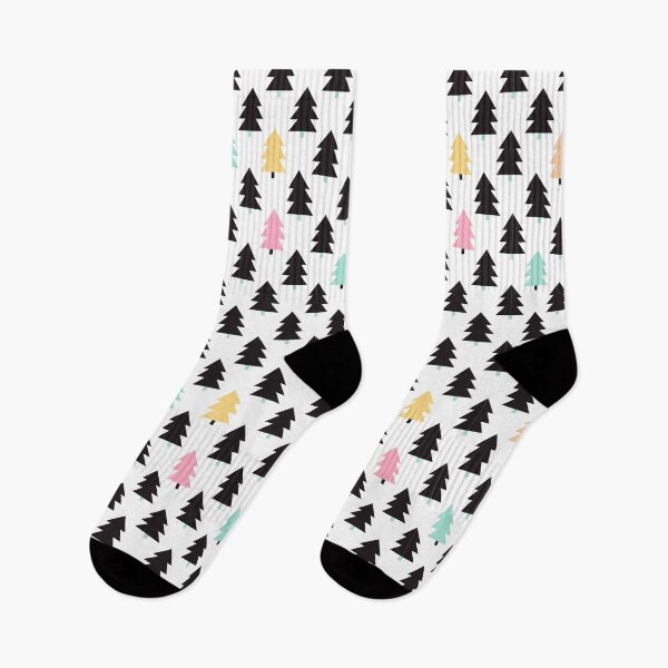 Item preview, Pine Trees Geometric Pastel designed and sold by Rainbows Galore.