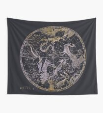 Southern Constellations auf Schwarz Wandbehang