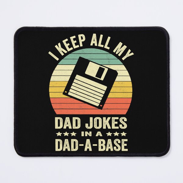 Item preview, I Keep All My Dad Jokes In A Dad A Base Funny Fathers Day designed and sold by Abaddon-art.