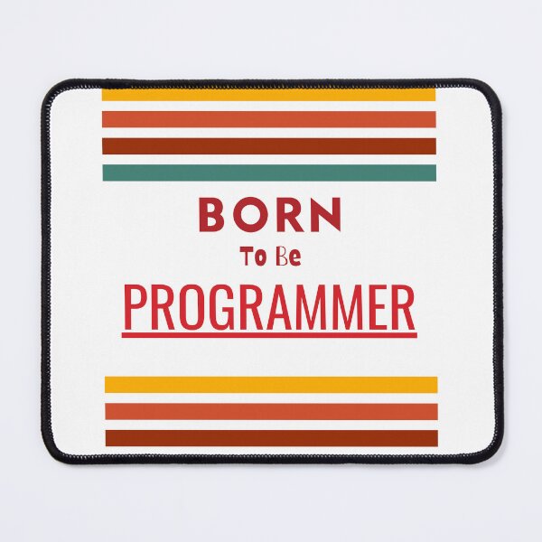 Artikelvorschau, Geboren, um Programmierer zu sein entworfen und verkauft von Quirky Dez.