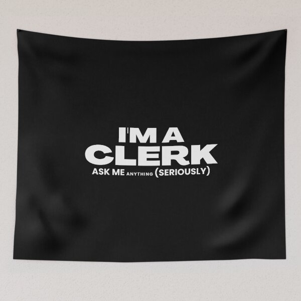 Item preview, Clerk designed and sold by Realpeoplegift.