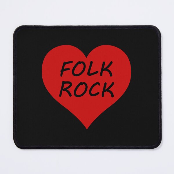 Item preview, Folk Rock Lover's Cool Retro Heart designed and sold by SpotterArt.