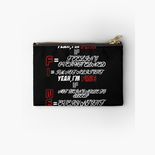 Item preview, Yeah, I'm Fine lyrics designed and sold by TSFamderArtist.