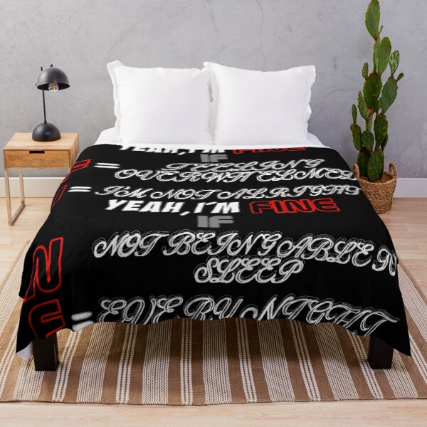 Item preview, Yeah, I'm Fine lyrics designed and sold by TSFamderArtist.