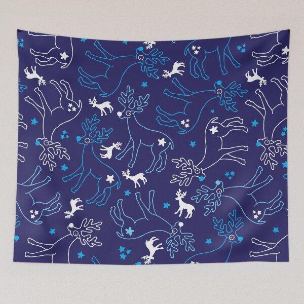Item preview, Reindeer and Snowflakes designed and sold by Rainbows Galore.