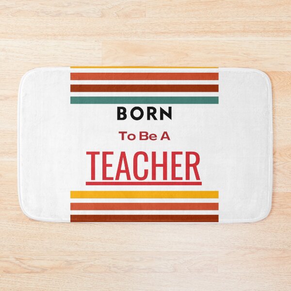Item preview, Born To Be Teacher designed and sold by Quirky Dez.