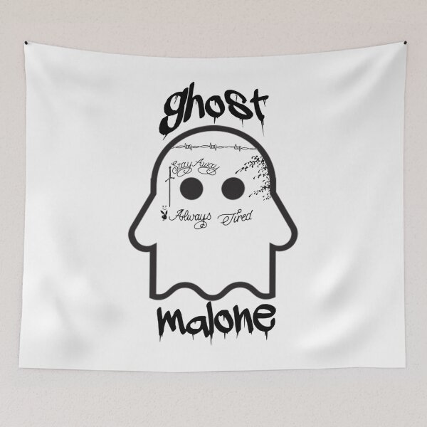 Item preview, Ghost Malone  Cute Ghost169 designed and sold by HelenApparelUSA.
