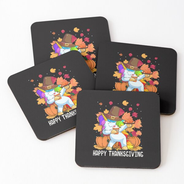 Item preview, Cute Dabbing Unicorn Happy Thanksgiving Fall Girls Toddlers designed and sold by KylerHowell.