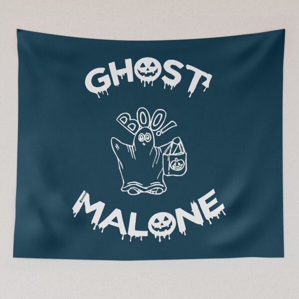 Item preview, ghost malone spooky Boo  designed and sold by HelenApparelUSA.