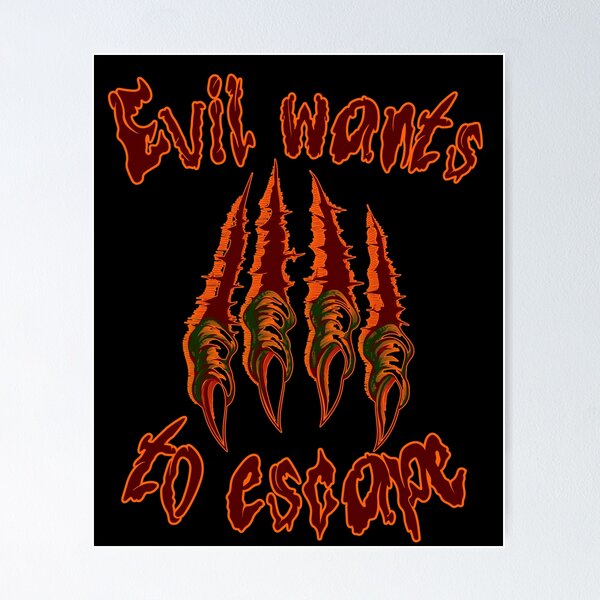 Item preview, Halloween Evil Wants To Escape designed and sold by AnjaFashion.