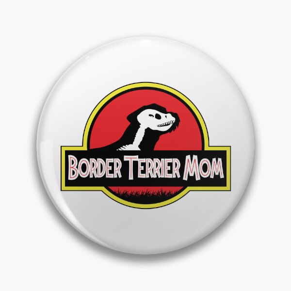 Item preview, (For Bright Background) Jurassic Border Terrier Mom designed and sold by More Cute Dogs.