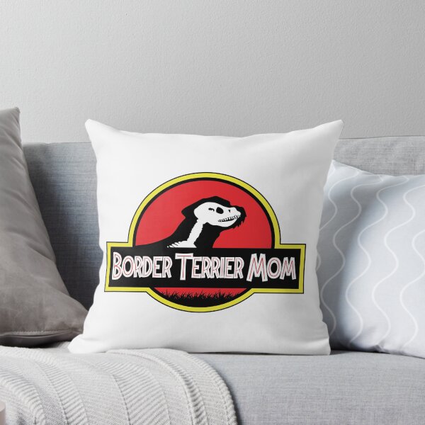 Item preview, (For Bright Background) Jurassic Border Terrier Mom designed and sold by More Cute Dogs.