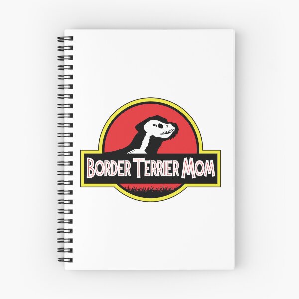 Item preview, (For Bright Background) Jurassic Border Terrier Mom designed and sold by More Cute Dogs.