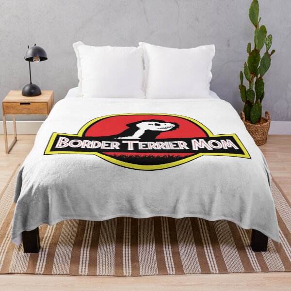 Item preview, (For Bright Background) Jurassic Border Terrier Mom designed and sold by More Cute Dogs.