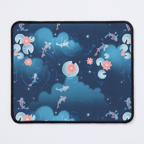 Item preview, Koi pond - night designed and sold by hellocloudy.