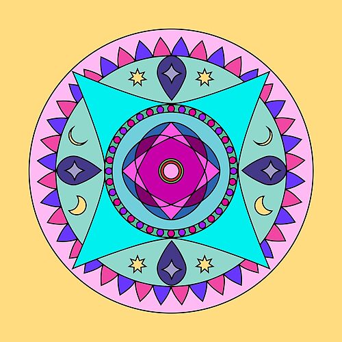 Circle Mandalas 127 (Style:5)