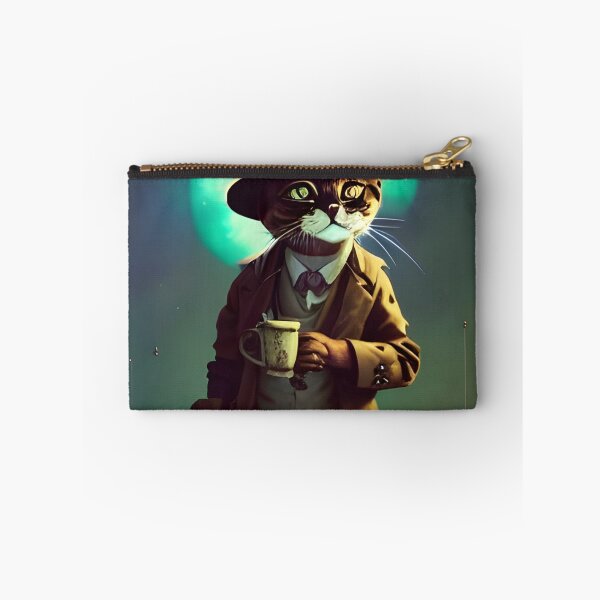 Item preview, Steampunk Cat in Trenchcoat and Top Hat designed and sold by Eliteijr.