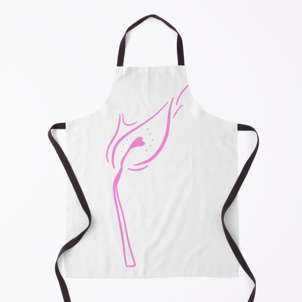 Item preview, Bent Love match stick on fire baby pink cute gift designed and sold by AnanasArt.