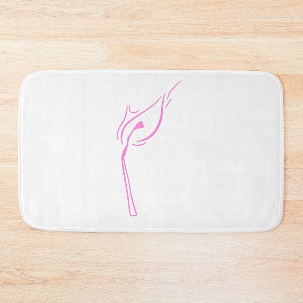 Item preview, Bent Love match stick on fire baby pink cute gift designed and sold by AnanasArt.