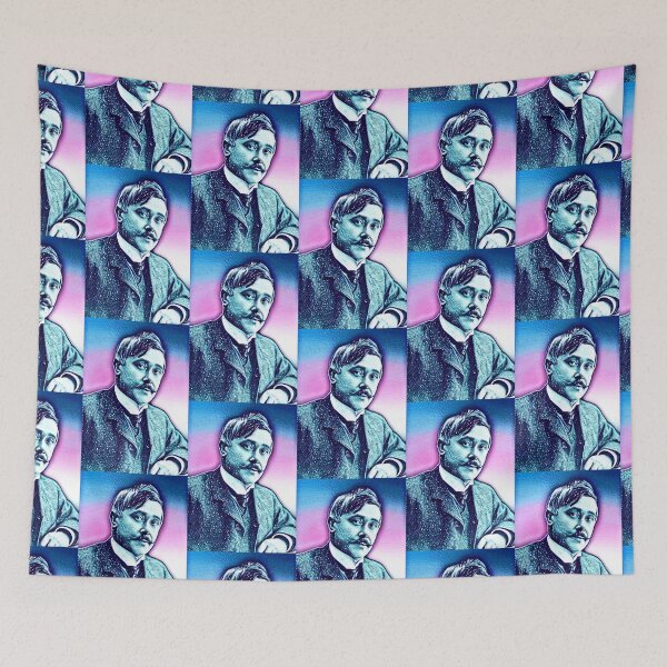 Item preview, Maurice Maeterlinck Artwork | Maurice Maeterlinck Portrait | Maurice Maeterlinck Wall Art  designed and sold by Suyogsonar25.