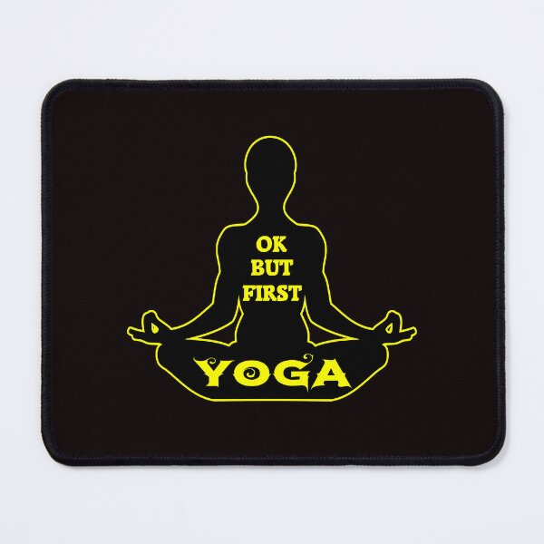 Item preview, Ok but first yoga - cool yoga quote designed and sold by latelierdechris.
