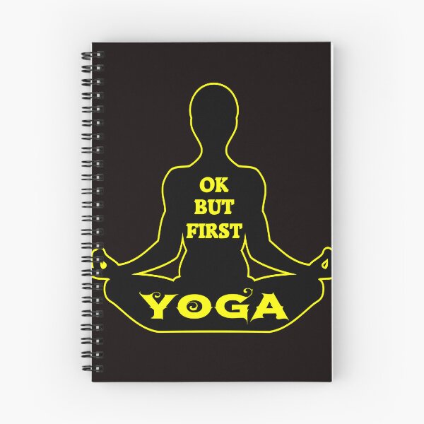 Item preview, Ok but first yoga - cool yoga quote designed and sold by latelierdechris.