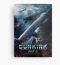 Official poster 3 (Jack Lowden) - DUNKIRK Metal Print
