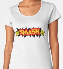Super Smash Bros. 64 Logo Women's Premium T-Shirt