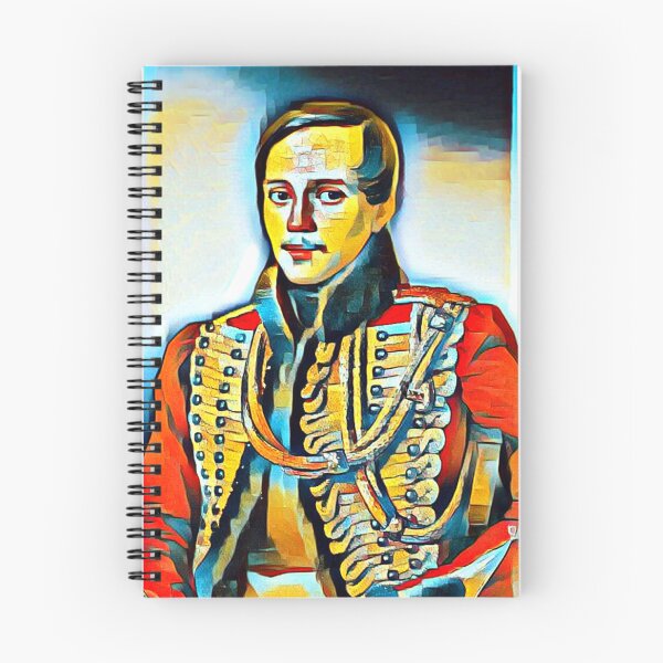 Item preview, Mikhail Lermontov Artwork | Mikhail Lermontov Portrait | Mikhail Lermontov Wall Art  designed and sold by Suyogsonar25.