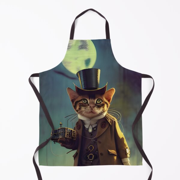 Item preview, Steampunk Cat in Gentleman’s Coat and Hat designed and sold by Eliteijr.