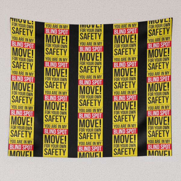 Item preview, Truck Blind Spot sticker designed and sold by dtkindling.