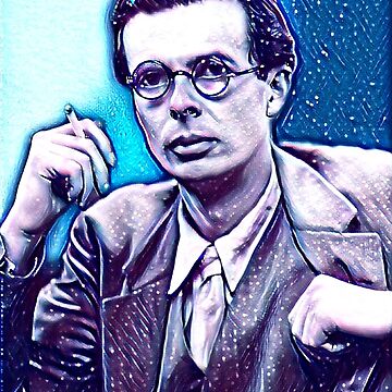 Artwork thumbnail, Aldous Huxley Artwork | Aldous Huxley Portrait | Aldous Huxley Wall Art by Suyogsonar25
