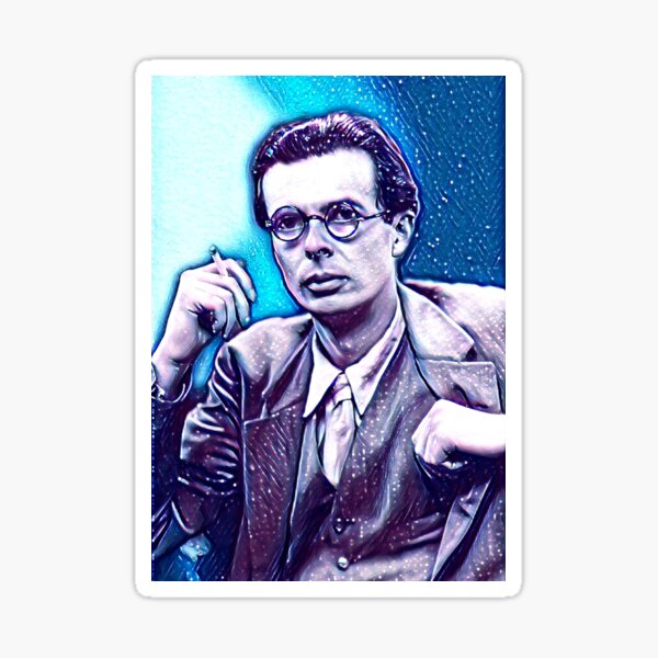 Item preview, Aldous Huxley Artwork | Aldous Huxley Portrait | Aldous Huxley Wall Art  designed and sold by Suyogsonar25.
