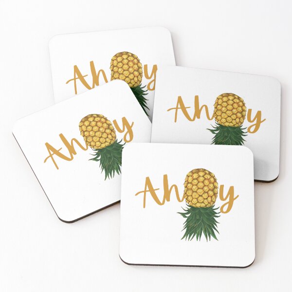 Item preview, Ahoy upside down pineapple cruise party  designed and sold by jlmcreativeau.