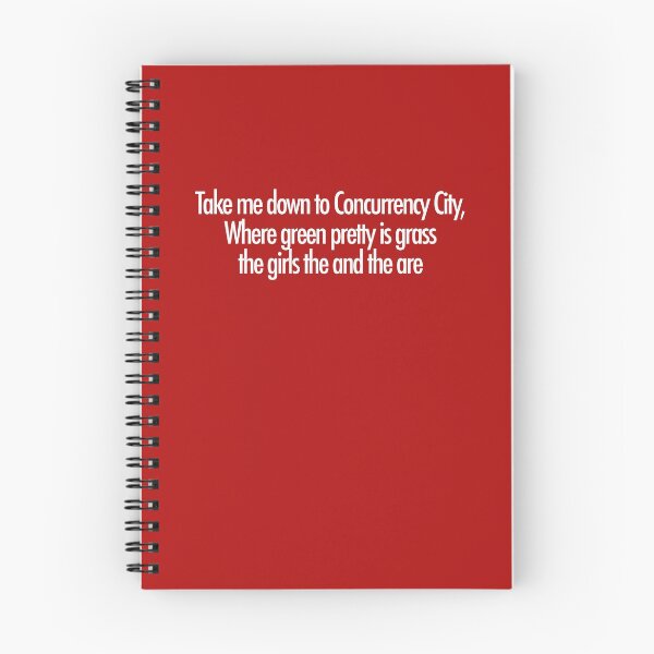 Item preview, Take me down to Concurrency City designed and sold by unixorn.