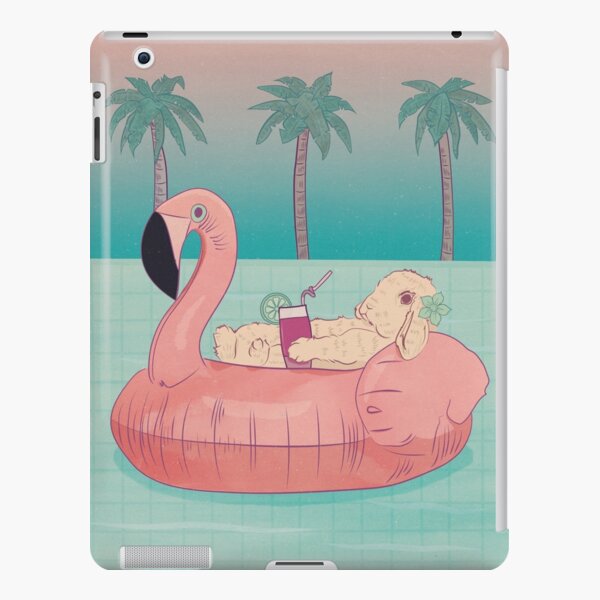 Summer Holiday Rabbit iPad Snap Case