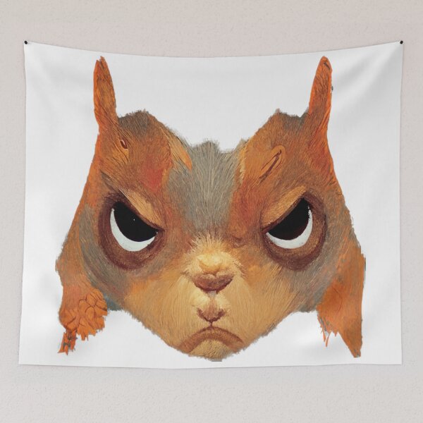 Item preview, Angry Squirrel designed and sold by recollectionsv.