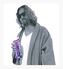 69 cent. Jeffrey Lebowski shopping for Half & Half Photographic Print